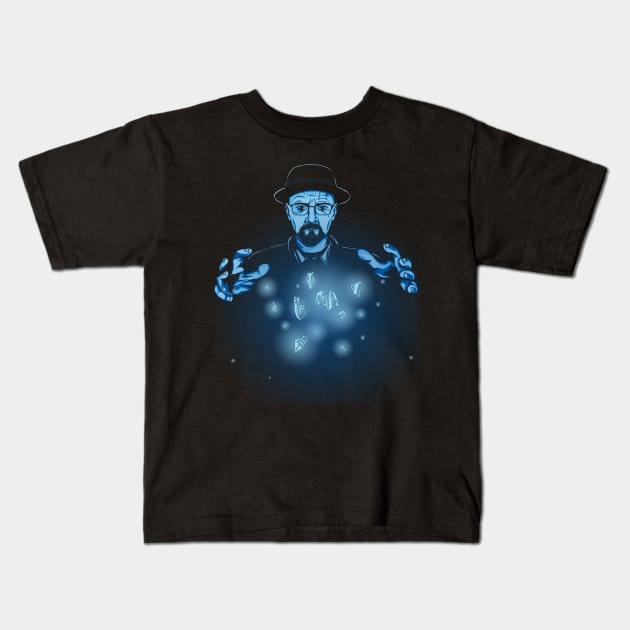 Blue Chemical. Kids T-Shirt by Pride98